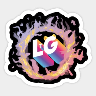 Lion The Gamer-LtG Sticker